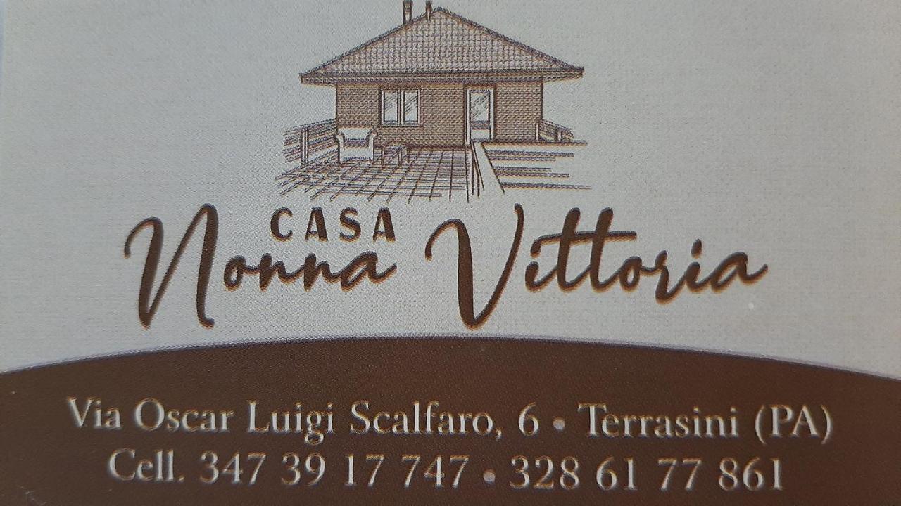 Bed and Breakfast Casanonnavittoria Terrasini Exteriér fotografie
